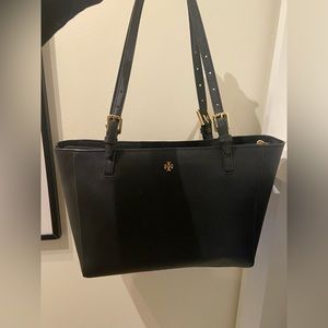 Tory Burch - Black Ever Ready Leather Tote